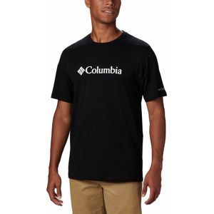 Columbia CSC Basic Logo™ Short Sleeve T-Shirt - Shirt Heren - T-Shirt Korte Mouwen - Zwart - Maat L