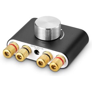 ApexArte® Versterker Audio - Auto Versterker voor Speakers - Zwart