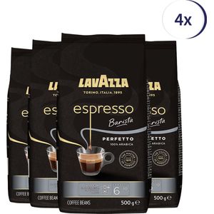 Lavazza Espresso Barista Perfetto koffiebonen - 500 gram x4