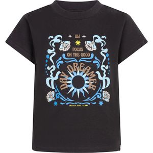 Meisjes t-shirt dreamer - Phantom blauw