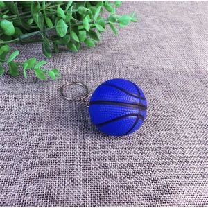 GoedeDoelen.Shop | Sleutelhanger Blauwe Basketbal | Basketbal | Tashanger Basketbal | I Love Basketbal | Sporttashanger | Sleutelring | Sport Sleutelhanger