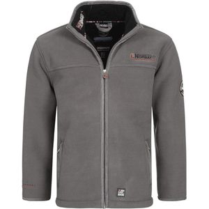 Fleecejack voor heren met teddyvoering en opstaande kraag - maten S-XXXL