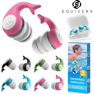 Equivera Zwem Oordopjes Kind - Zwem Oordoppen - Zwemoordopjes Kind - Oordopjes