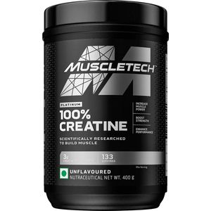Muscletech - Platinum Micronized Creatine - 400 gram - Creatinepoeder