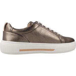 Clarks - Hollyhock Walk - Casual Sneaker - Metallic - Plateauzool