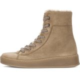 GABOR - Veterlaarsjes - Beige - Leer - Blokhak