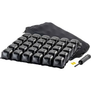 Anti-decubitus Lucht Kussen - 55 x 50 cm - 7,5 cm Hoog - Met Ademende Hoes en Handpomp