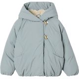 Donsjack - Groengrijs - Voor Meisjes - Waterafstotend - Met Capuchon