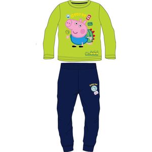 Peppa Pig George G pyjama katoen groen maat 104