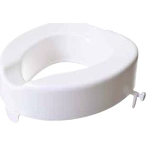 Serenity toiletverhoger opzet (TO6460205ST) 5 cm - Max. gebruikersgewicht 220kg - Wit