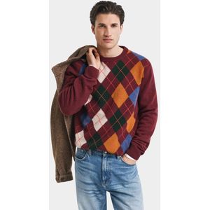 Gant - ARGYLE - Gebreide Pullover - Ronde Hals