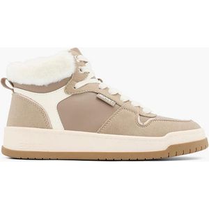 esprit Beige hoge sneaker - Maat 37