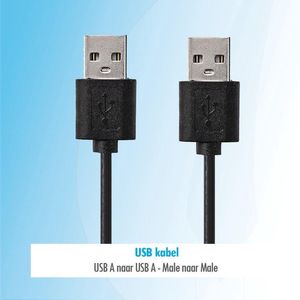 Budget 2 meter USB A naar USB A computer kabel
