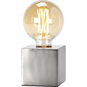 Calex Zilveren Lampenvoet Tafellamp E27