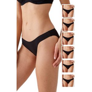 Viuma V203026 Damesslip - Katoenen Bikini Brief Ondergoed – Dagelijks Comfort - Set van 6