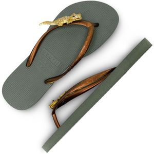 Uzurii Gold Crocodile Switch - Legergroen