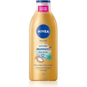 NIVEA Bodymelk Wintermoment Sheaboter | 1x 400ml - Bodylotion voor de Droge Huid | Limited edition 2025