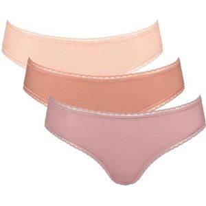 Sloggi Dames Hipster slip koraal/roze/abrikoos 6 stuks (2x 3-pack) Maat 40