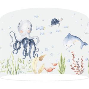 Designed4Kids - hanglamp kinderkamer - Kinderlamp sealife - onderwater wereld - zeedieren kinderkamer