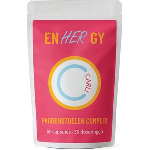 PADDENSTOELEN COMPLEX Capsules | 60 capsules | Helderheid, balans en vitaliteit | Lion’s Mane | Shiitake | Reishi | Maitake | Chaga