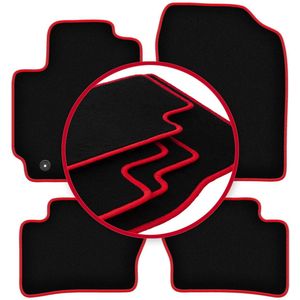 CARLUX-RED automatten voor: Kia Picanto III hatchback (2017-)