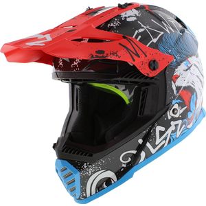 LS2 - Fast II Mini Starmaw MX437 - Helm - Zwart/Rood - Polycarbonaat