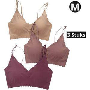 Nivard - BH Zonder Beugel - Push-up BH's - Gemengd