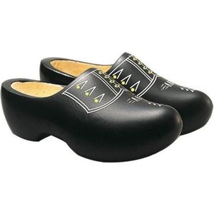 Nijhuis VV Houten Klompen - Zwart - 39