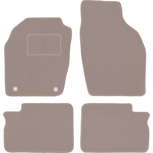 Beige veloursmatten voor: Suzuki Wagon R+ hatchback (1998-2010)