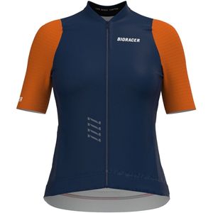 Bioracer Icon - Fietsshirt Dames Korte Mouw - Nautica Bronze - Maat XS