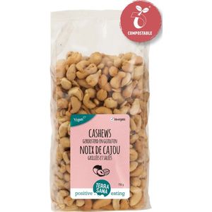 TerraSana Cashewnoten geroosterd met zout bio (750g)