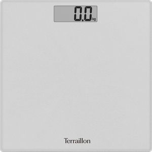 Compacte personenweegschaal met groot LCD-display – Glazen weegschaal, ultraplat design, 180 kg capaciteit