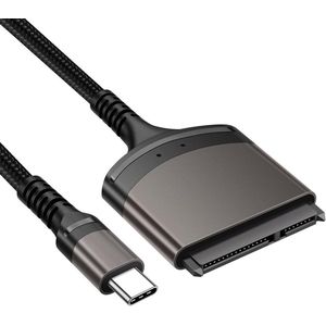 USB naar SATA 22-pins Adapterkabel voor 2,5-inch Harde Schijf - Laptop SSD Aansluiting - Datakabel