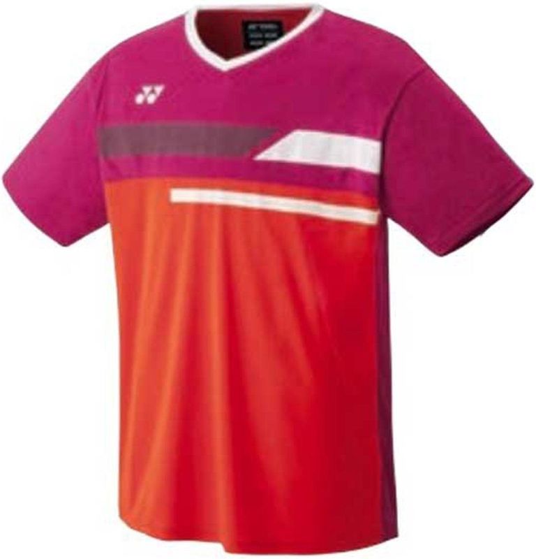 Yonex - Team - Poloshirt - Roodachtig Roze - Korte Mouwen