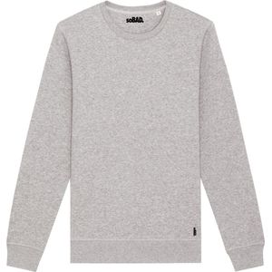 Basic sweater - heather grey - 3XL - soBAD. | Crewneck | 100% Organic | Unisex | Sweater heren | Sweater dames