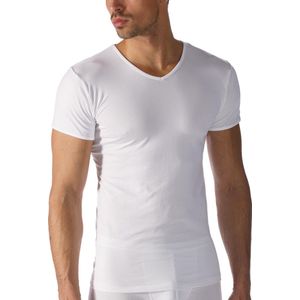 Mey Shirt V-Hals Korte Mouw Software Heren 42507 - Wit 101 weiss Heren - 8