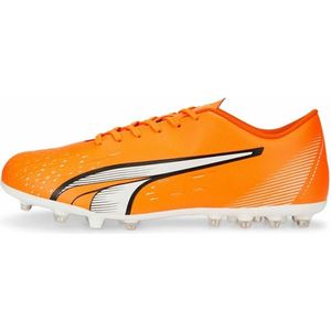 Voetbalschoenen Volwassenen Puma Ultra Play Mg Oranje Uniseks