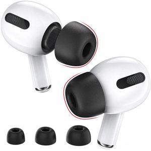 3 Pack Memory Foam S / M / L Dopjes Oordopjes Vervanging Tips Geschikt voor AirPods Pro (1e & 2e Generatie)