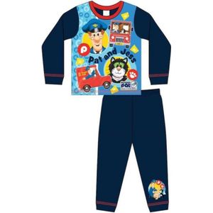 Pieter Post pyjama - blauw - Pat and Jess pyama - maat 86/92
