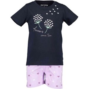 Blue Seven Meisjes Pyjama Meisjes Pyjamaset - Maat 104