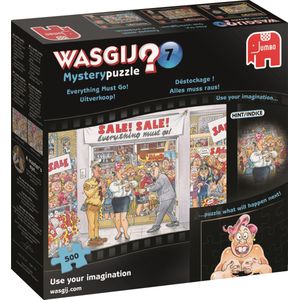 Wasgij Mystery 7 Uitverkoop puzzel - 500 stukjes