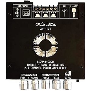 2.1-kanaals Bluetooth digitale versterkermodule met hoge en lage tonen