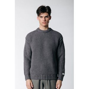 Colourful Rebel Dean Garment Dye Rib Knit Sweater - M