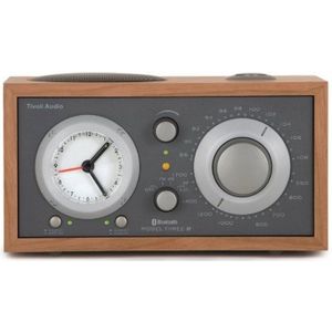 Bluetooth FM/MW Wekkerradio met Alarmfunctie en Tamaak Hout