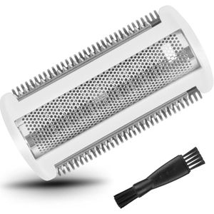 Vervangende Scheerbladkop voor BRl140 BRl130 - Compatibel met Elektrische Dames Scheerapparaat - Scheerhoofd Accessoires voor Vrouwen (Wit)