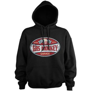 Gas Monkey Garage Hoodie Since 2004 Label Hoodie GMG-3-GMG019-H92-12 Black-S