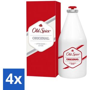 Old Spice - Original - Aftershave Lotion - Verfrissend - 100 ml - Voordeelverpakking - 4 stuks