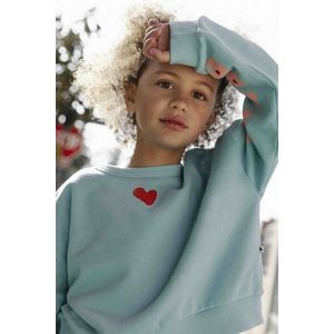 Cropped Boxy Sweater Meisjestrui – Luxe Bloemenprint | AM.Yara.02 | Ammehoela 98-104