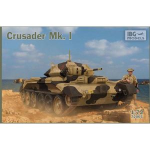 1:72 IBG Models 72065 Crusader Mk.I – British Cruiser Tank Mk. VI Plastic Modelbouwpakket