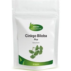 Healthy Vitamins Ginkgo Biloba Plus - 60 Capsules - 120 mg